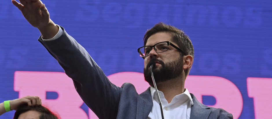 Gabriel Boric candidato presidencial de la izquierda chilena