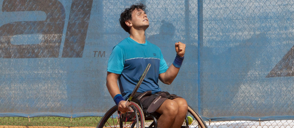 Cisco García, tenista paralímpico