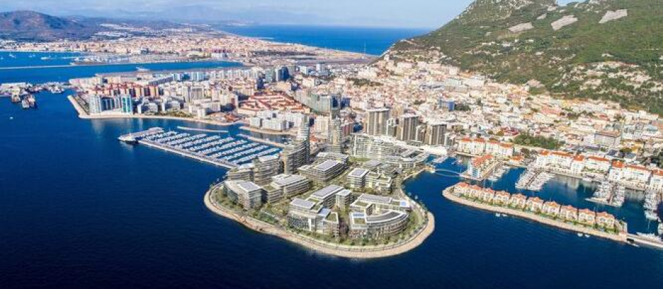 Recreación del proyecto Victoria Keys en Gibraltar