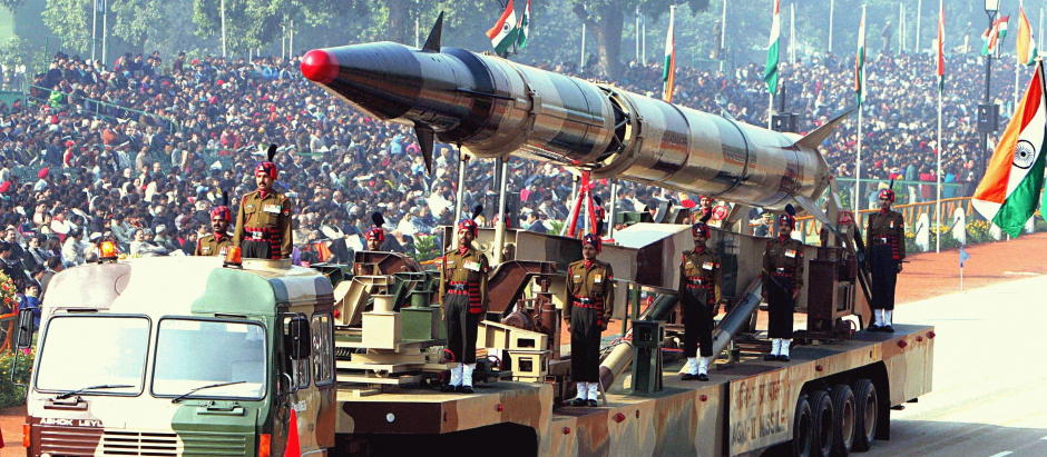 Agni II fue el primer misil de largo alcance de la India