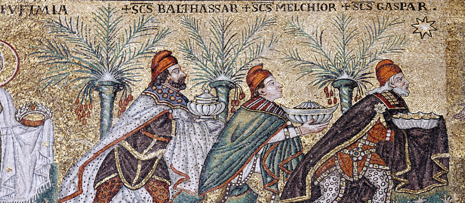 Mosaico en la iglesia de san Apolinar el Nuevo