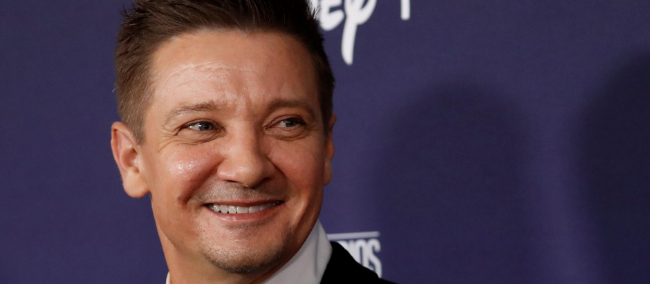 Actor Jeremy Renner at the premiere of the television series Hawkeye in Los Angeles, California, U.S. November, 17, 2021. R