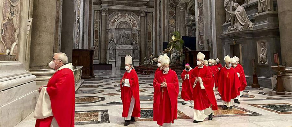 El segundo grupo de obispos españoles se encuentra en Roma del 10 al 15 de enero