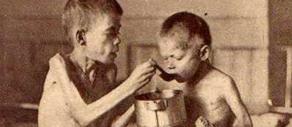 Postales con las que Nansen pretendía concienciar sobre la hambruna