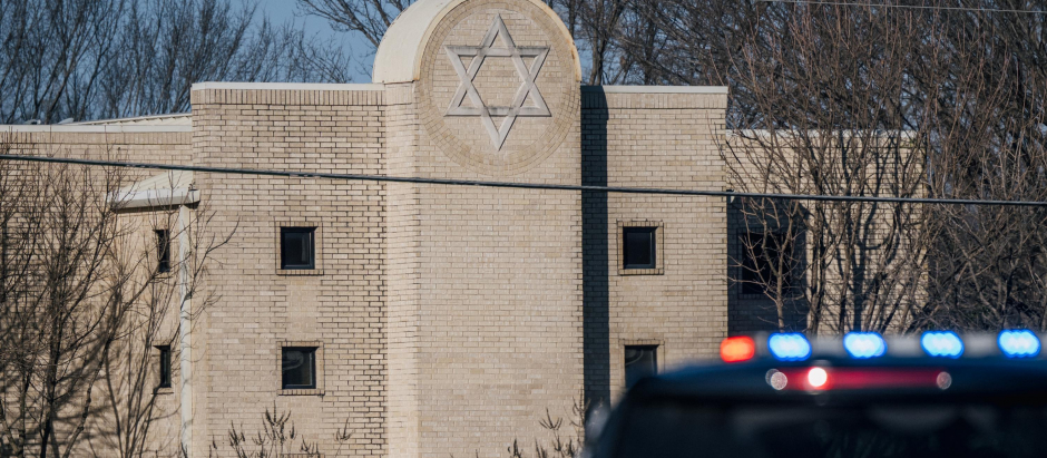 Sinagoga de Colleyville donde se produjo el secuestro