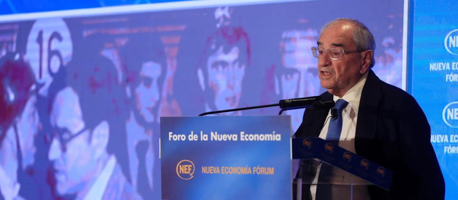 El ex ministro del Interior, Rodolfo Martín Villa ha intervenido este lunes el desayuno informativo del Fórum Europa