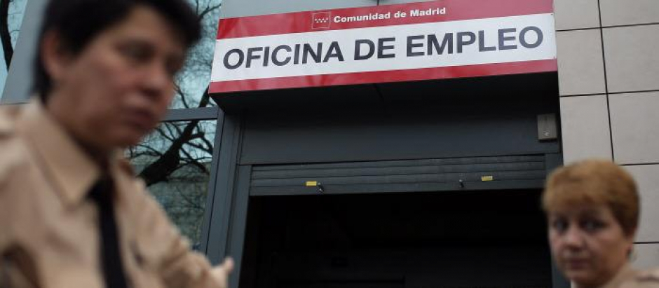 Oficina de empleo en la Comunidad de Madrid