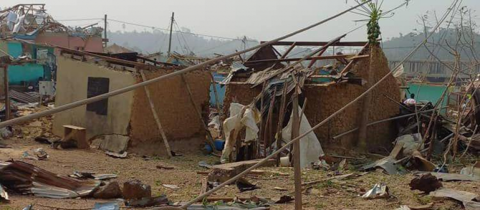 La catástrofe en Bogoso, Ghana