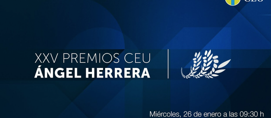 XXV Premios CEU Ángel Herrera