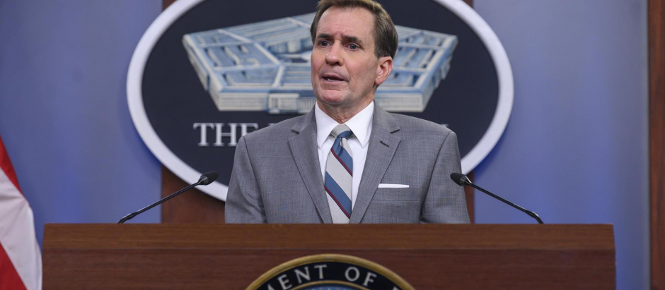 John Kirby, secretario de prensa del Pentágono