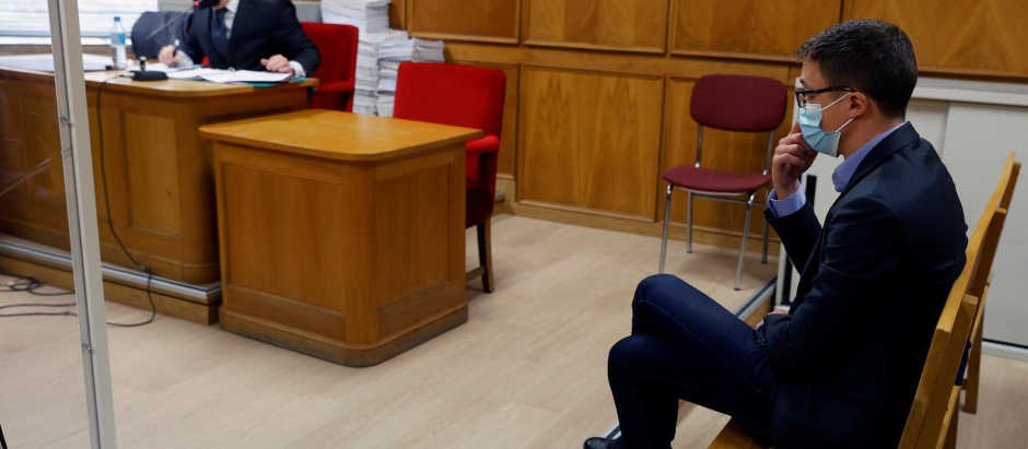 El diputado de Más País Íñigo Errejón comparece ante el tribunal