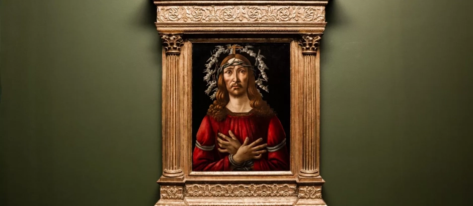 El cuadro 'Varón de los dolores', de Sandro Botticelli, en la subasta de Sotheby's