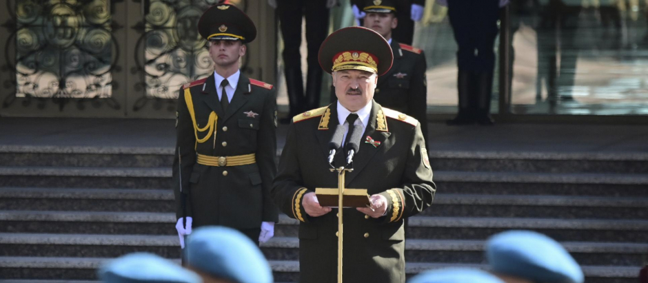 El presidente de Bielorrusia Alexander Lukashenko