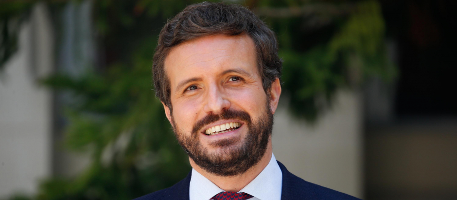 Pablo Casado during Madrid Autonomic Elections in Madrid on Tuesday 5 May 2021