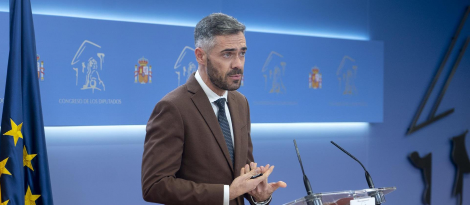 El portavoz parlamentario del PSOE, Felipe Sicilia, reconoce que ERC, Bildu y el PNV seguirán siendo los socios prioritarios del Gobierno