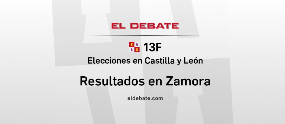 Elecciones Castilla y León 13F: Resultados en Zamora