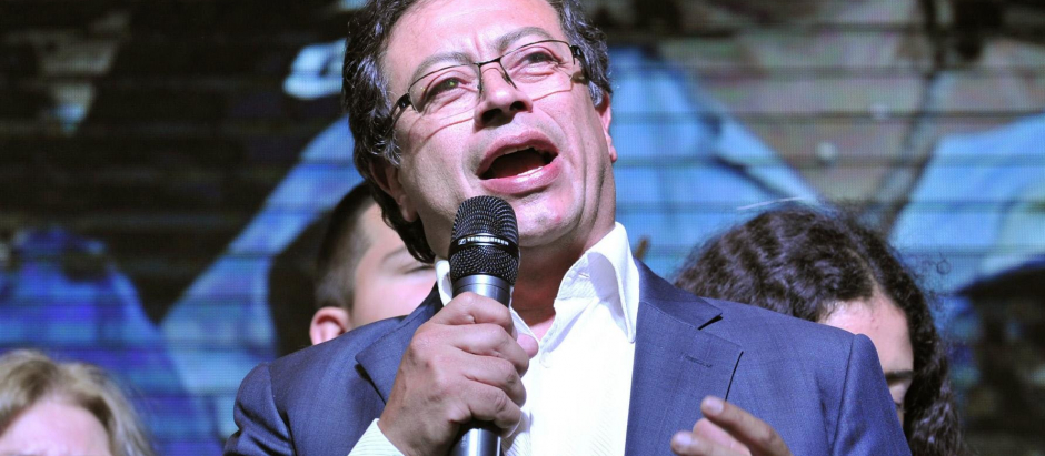 El izquierdista Gustavo Petro, candidato presidencial de Colombia