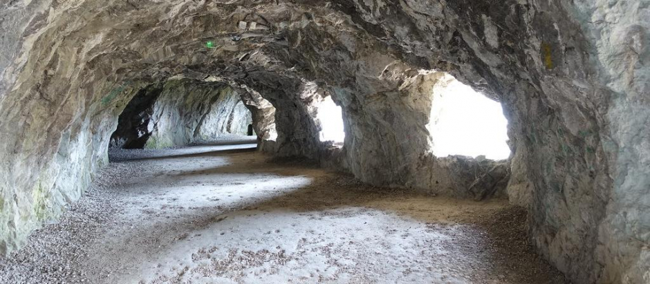 Grotte Mandrin, lugar del hallazgo.