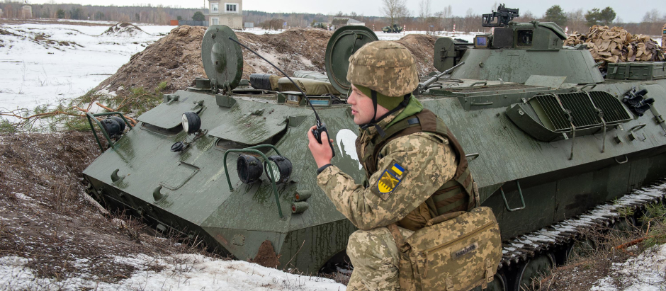 Soldados ucranianos Rusia Ucrania