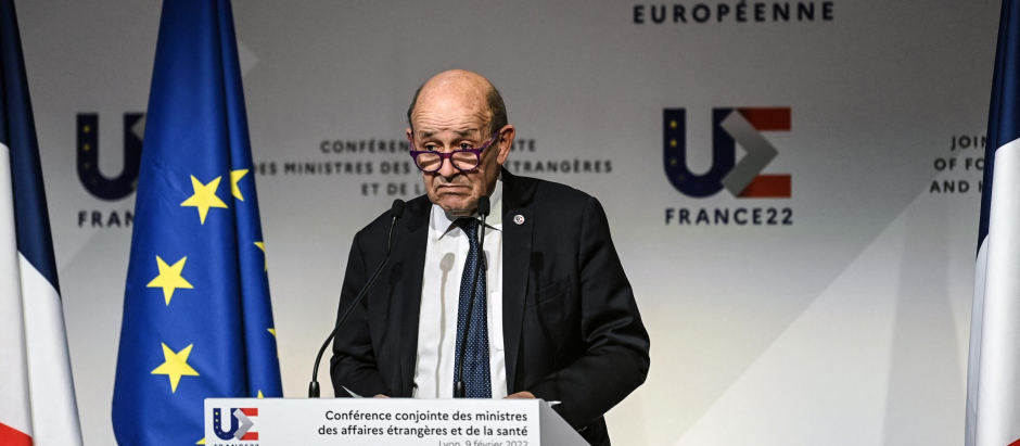 Jean-Yves Le Drian, ministro de Relaciones Exteriores y Asuntos Europeos de Francia