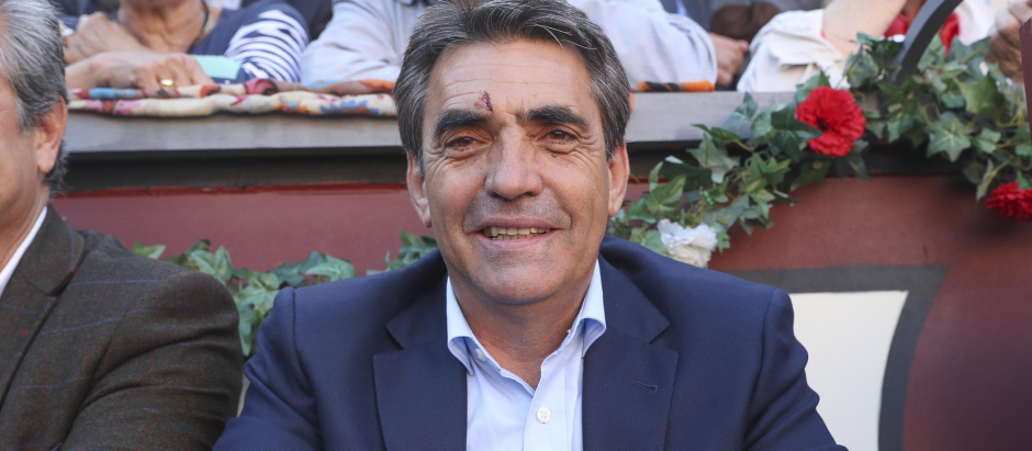 Victorino Martín García durante la corrida de la Beneficiencia 2018 de Madrid