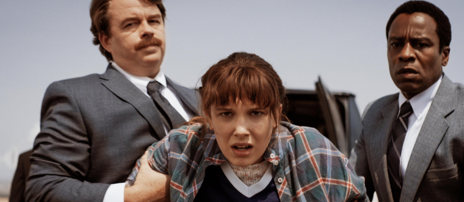 Millie Bobby Brown es Eleven en la serie Stranger Things
