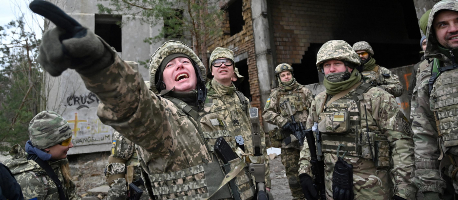 Ucrania soldados