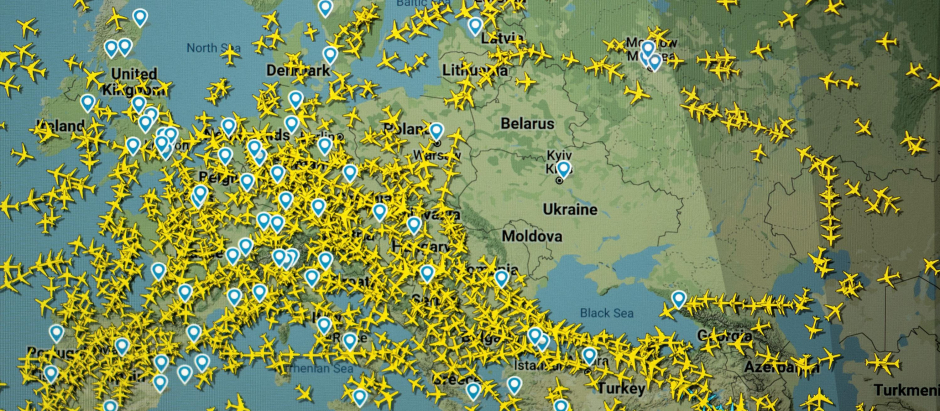 El espacio aéreo de Ucrania totalmente despejado tras el ataque de Rusia