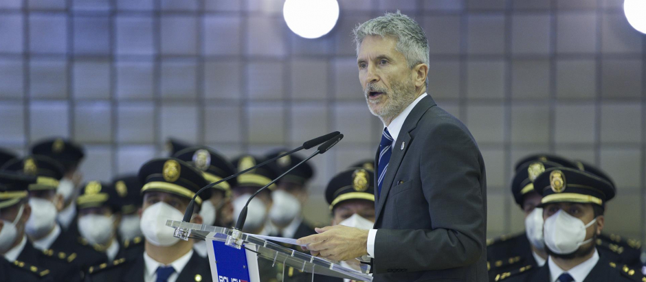 El ministro del Interior, Fernando Grande-Marlaska, preside este lunes la jura de la XXXIII Promoción de la Escala Ejecutiva de la Policía Nacional en Ávila