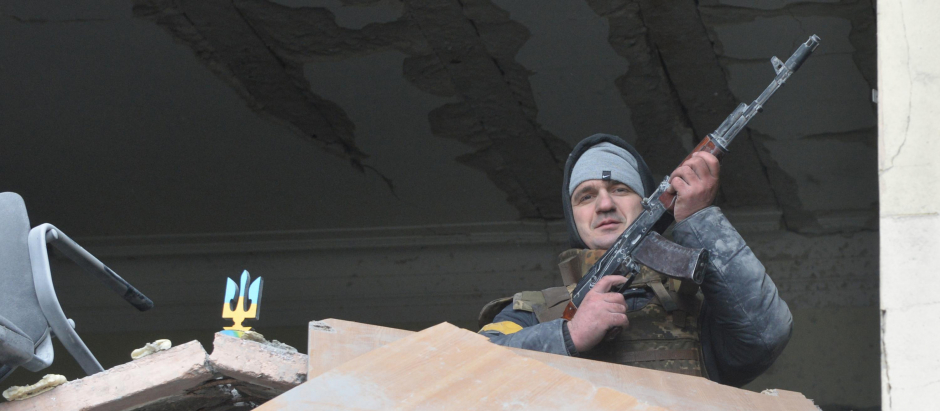 soldado ucrania guerra rusia
