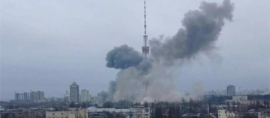 Ataque torre tv kiev