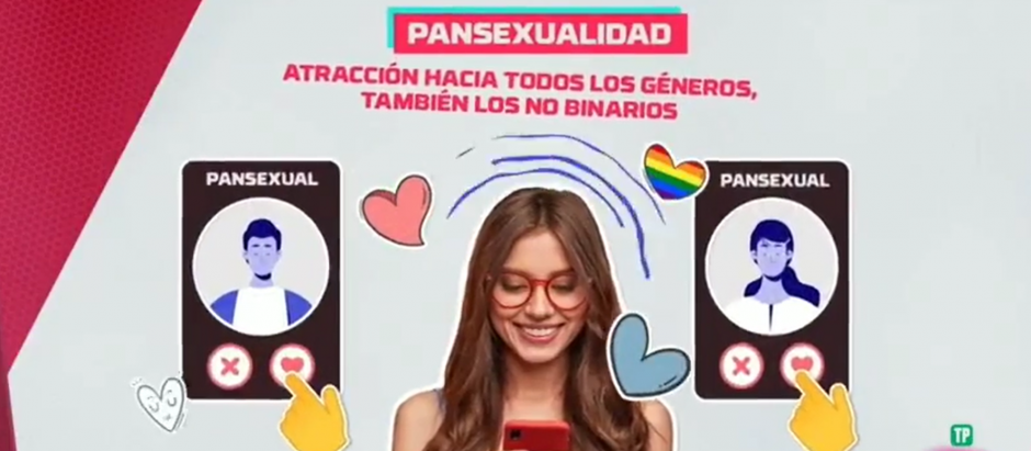Imagen del vídeo emitido por Clan, el canal infantil de TVE, sobre la orientación sexual