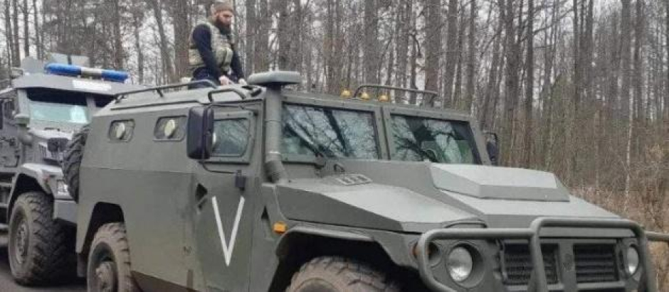 Chechenos en Ucrania