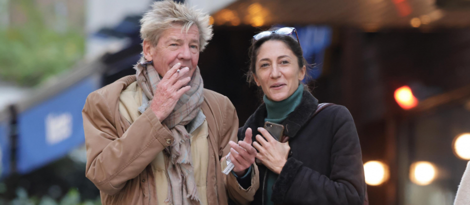 Ernesto Hannover and Claudia Stilianopoulos in Madrid. 26 November 2021