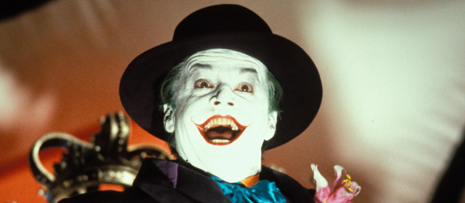 Jack Nicholson encarnó a Joker en Batman, la película de 1989 dirigida por Tim Burton