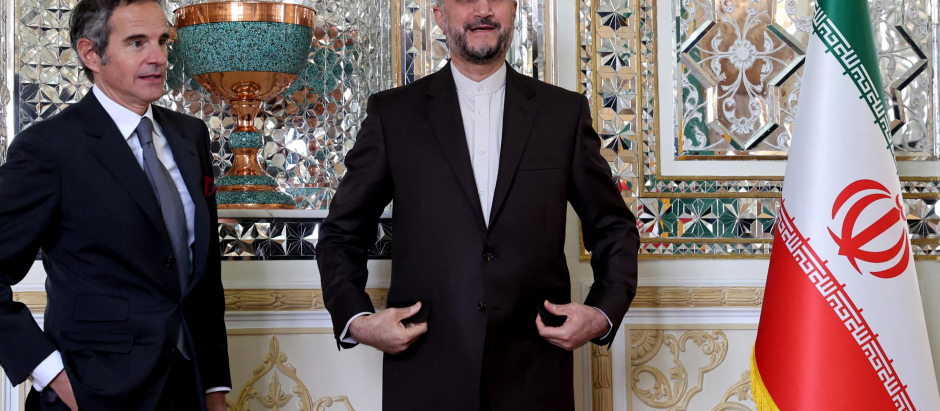 Amir-Abdollahian ministro de relaciones exteriores de Irán (D)