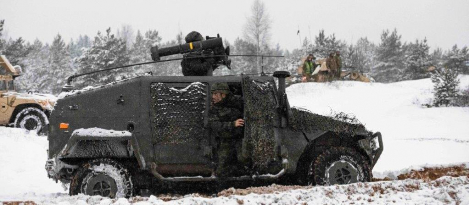 Las tropas españolas participan en las misiones de la OTAN en Letonia