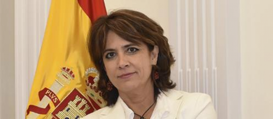 La fiscal general del Estado, Dolores Delgado, en imagen de archivo como ministra de Justicia