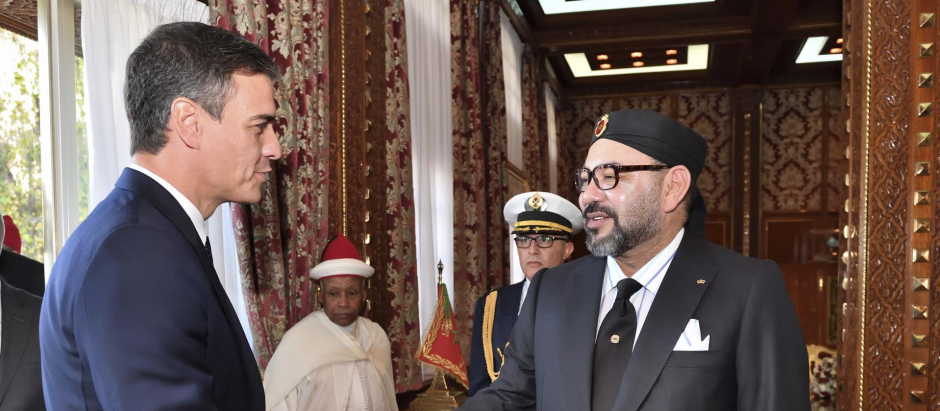 Visita de Sánchez a Marruecos en 2018