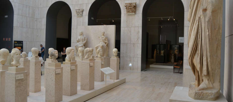 Una de las salas del Museo Arqueológico Nacional, que en la actualidad tiene cerradas varias salas por la falta de personal