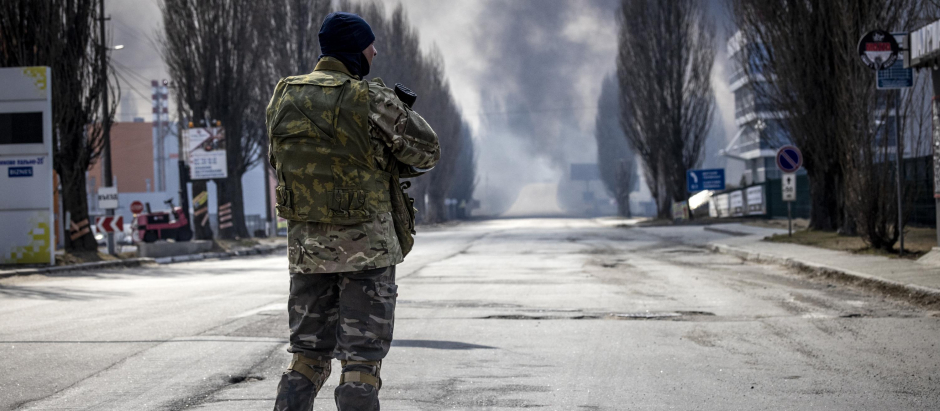 Soldado Ucrania Kiev