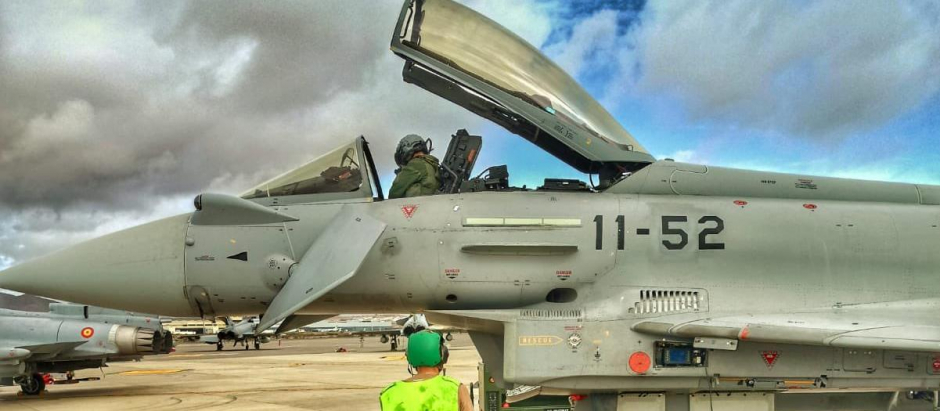 España participa con aviones de combate en las maniobras internacionales de intervención