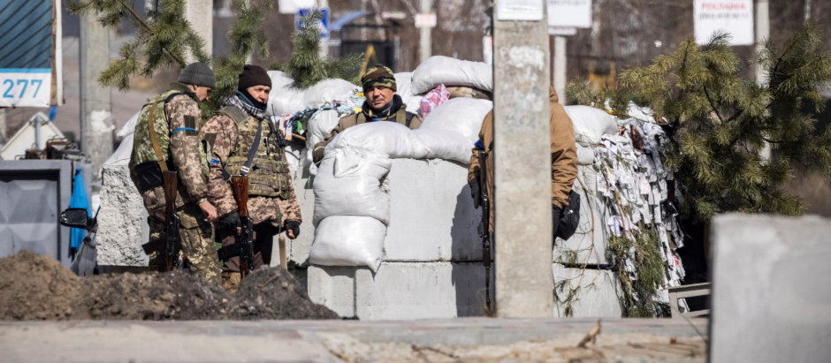 Barricadas Kiev Ucrania
