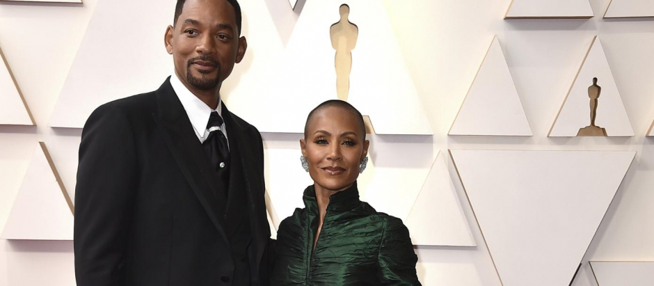 Actors Will Smith and Jada Pinkett Smith during 94th Academy Awards ( Oscars ) on Sunday, March 27, 2022, in Los Angeles.