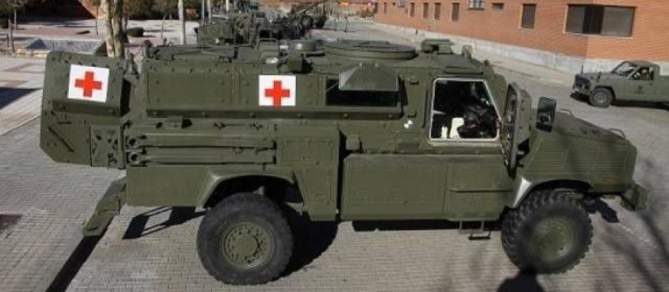 La ambulancia que mandó Defensa a Ucrania repele los ataques con fusiles, artefactos o minas