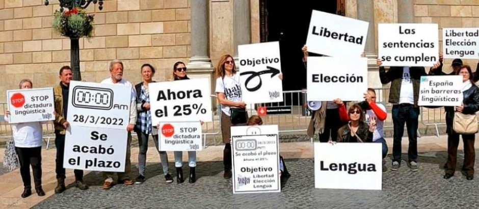 Hablamos Español, Convivencia Cívica Catalana y Asamblea por una Escuela Bilingüe piden que se ejecute la sentencia del 25% de castellano en las aulas de Cataluña