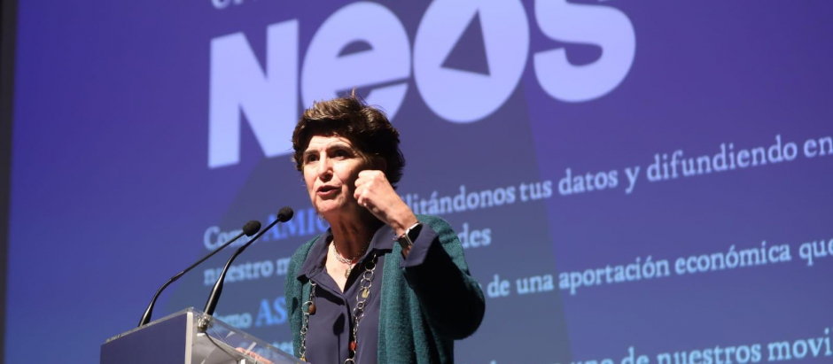 María San Gil, impulsora de la plataforma NEOS