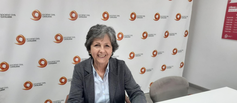Elda Mata, presidenta de Sociedad Civil Catalana