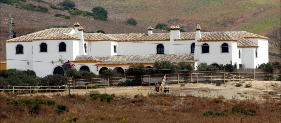 Finca Cantora, propiedad de Isabel Pantoja y Kiko Rivera, en Medina Sidonia, en Cádiz