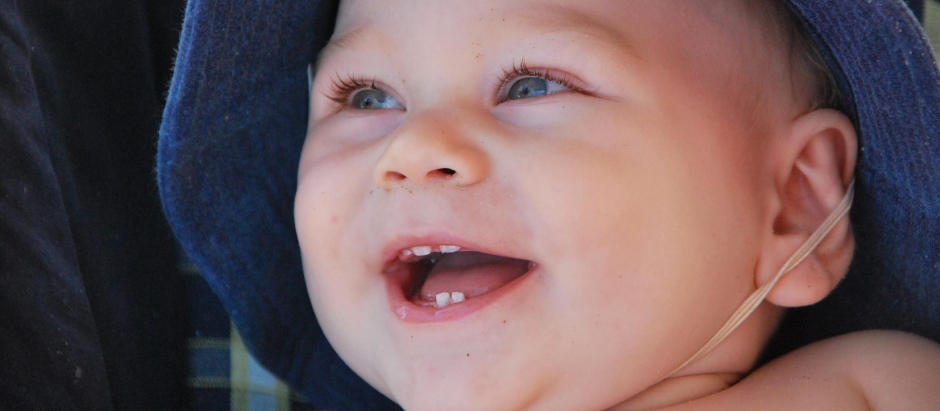 Los primeros dientes suelen salir entre los 6 y 12 meses de vida